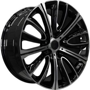PDW Wheels 5241 9.5x19 5x112 ET33 D66.5 Gloss Black Machine