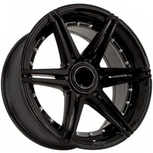 Replica ST 9928 8.5x18 6x139.7 ET15 D110.1 Gloss Black Silver R
