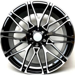 Replica ST B 818M 10x21 5x112 ET33 D66.6 Gloss Black