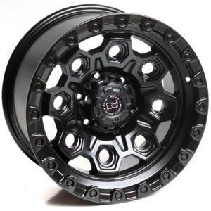 Replica ST Black Rhino JT178 9x18 5x127 ET-10 D71.5 Matt Black