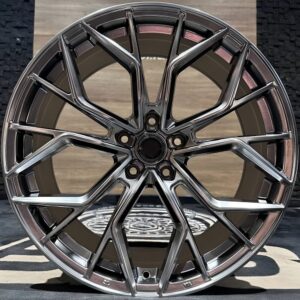 Replica ST Brixton RF-10 8x19 5x112 ET35 D73.1 Black Polish Dark