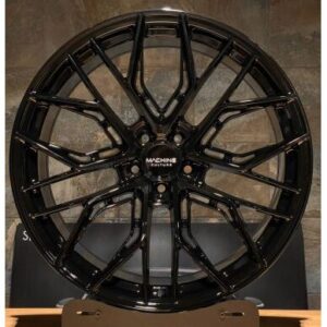 Replica ST FF 205 9x20 5x114.3 ET33 D73.1 Black Polish Dark