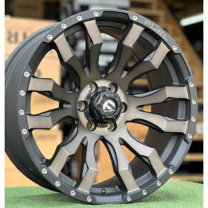 Replica ST FF 215 9x20 6x139.7 ET0 D110.1 Matt Black Bronze Ti