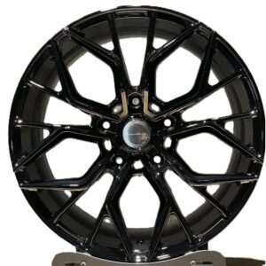 Replica ST FF 9659W 8x19 5x139.7 ET35 D98.1 Gloss Black