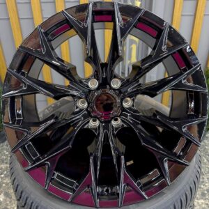 Replica ST Fuel 0365 10x20 6x139.7 ET-12 D77.9 Gloss Black