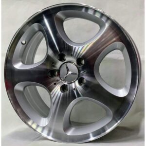 Replica ST MB 5 Spoke 8x17 5x112 ET37 D66.6 Silver