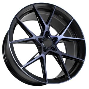 Replica ST YA5636 9x21 5x108 ET35 D63.4 Black Polish Dark