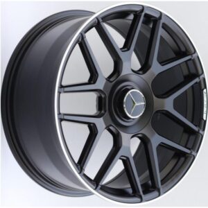 ST Forged JM24 C08092 11.5x22 5x112 ET42 D66.4 Satin Black Polish L