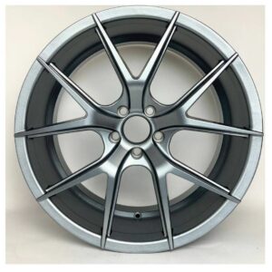 ST Forged MB113 AMG 10x22 5x130 ET30 D84.1 Matt Black Red Lip