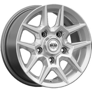 Trebl 53C47GP 5.5x14 4x108 ET47 D63.3 Silver