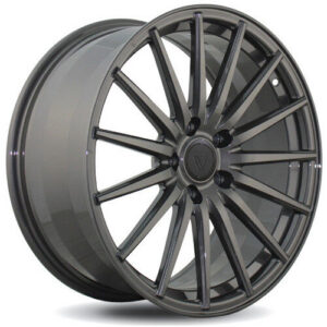 Vissol Forged F-002 10.5x22 5x112 ET30 D66.6 GLOSS GRAPHITE