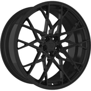 Vissol Forged F-1050 10.5x20 5x112 ET40 D66.6 MATTE BLACK