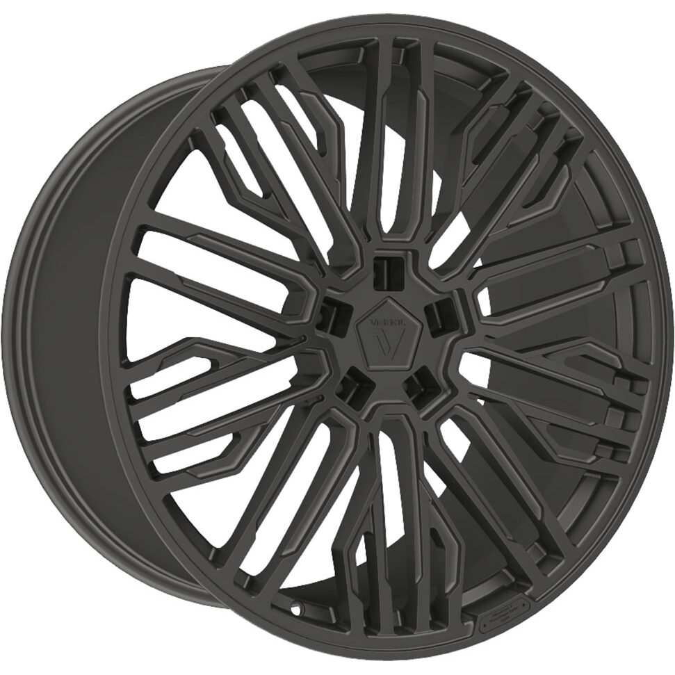Vissol Forged F-1052 10.5x20 5x112 ET40 D66.6 MATTE BLACK