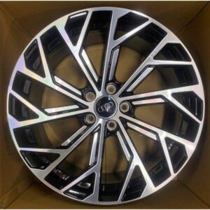 Zixi Audi DP1337 8.5x19 5x112 ET35 D66.5 Black Machined Face