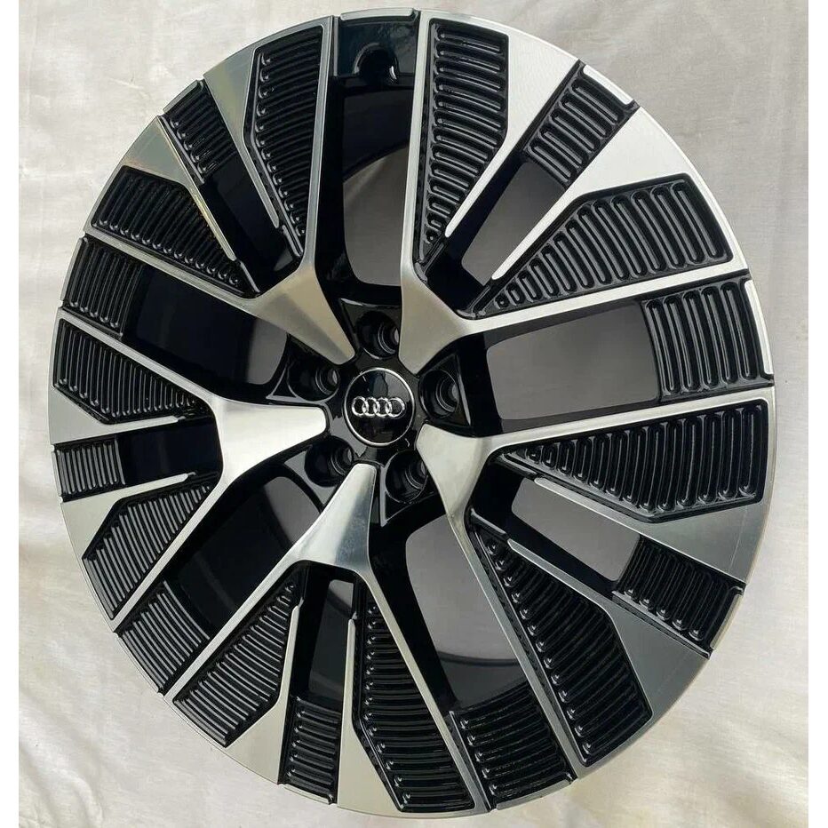 Zixi Audi FT624 9x20 5x112 ET20 D66.4 Black Machined Face