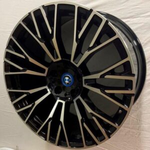 Zixi BMW FT589 10.5x20 5x112 ET40 D66.6 Black Machined Face