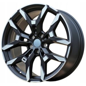 Zixi BMW H3456F 8.5x19 5x112 ET40 D66.6 Black Machined Face