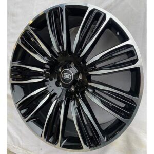Zixi Land Rover FP816 9.5x22 5x108 ET45 D63.4 Black Machined Face