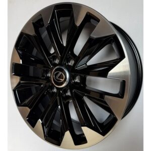 Zixi Lexus/Toyota FP3123 8x20 6x139.7 ET55 D95.1 Black Machined Face