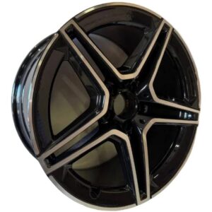Zixi Mercedes FBX142-9 8.5x19 5x112 ET40 D66.6 Black Machined Face
