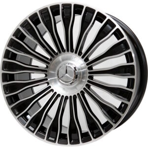 Zixi Mercedes FH281 8.5x19 5x112 ET36 D66.6 Black Machined Face