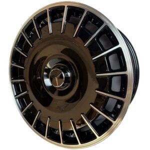 Zixi Mercedes FH610 8.5x20 5x112 ET38 D66.6 Black Machined Face