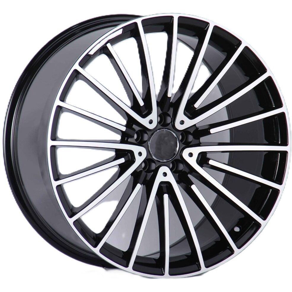 Zixi Mercedes FP235 9x21 5x112 ET34 D66.6 Black Machined Face