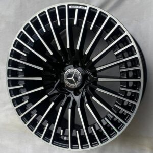 Zixi Mercedes FT542 8.5x20 5x112 ET38 D66.6 Black Machined Face