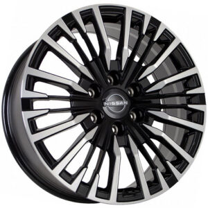 Zixi Nissan 891 8x20 6x139.7 ET35 D78.1 Matt Black