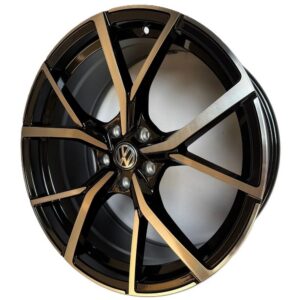 Zixi VW 861Z 8x19 5x112 ET51 D57.1 Black Machined Face