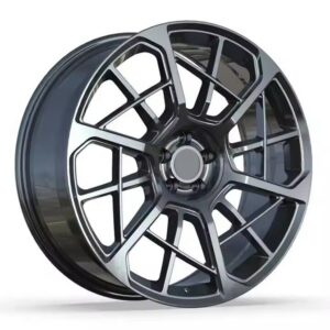 Zixi Zeekr 3165 8x19 5x108 ET45 D63.4 Black Machined + Red